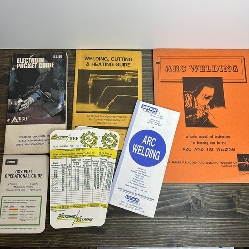 Vintage welding booklets - vintage,
